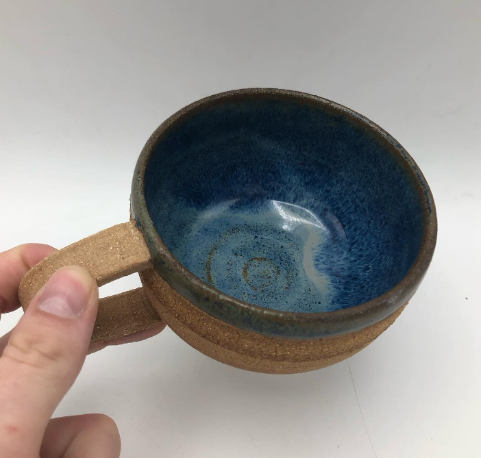 Tasse bleue